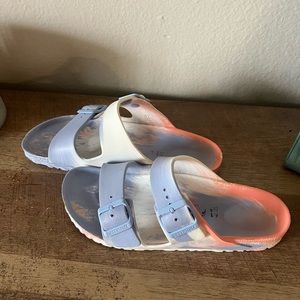 Women’s rubber Birkenstock Arizona sandals